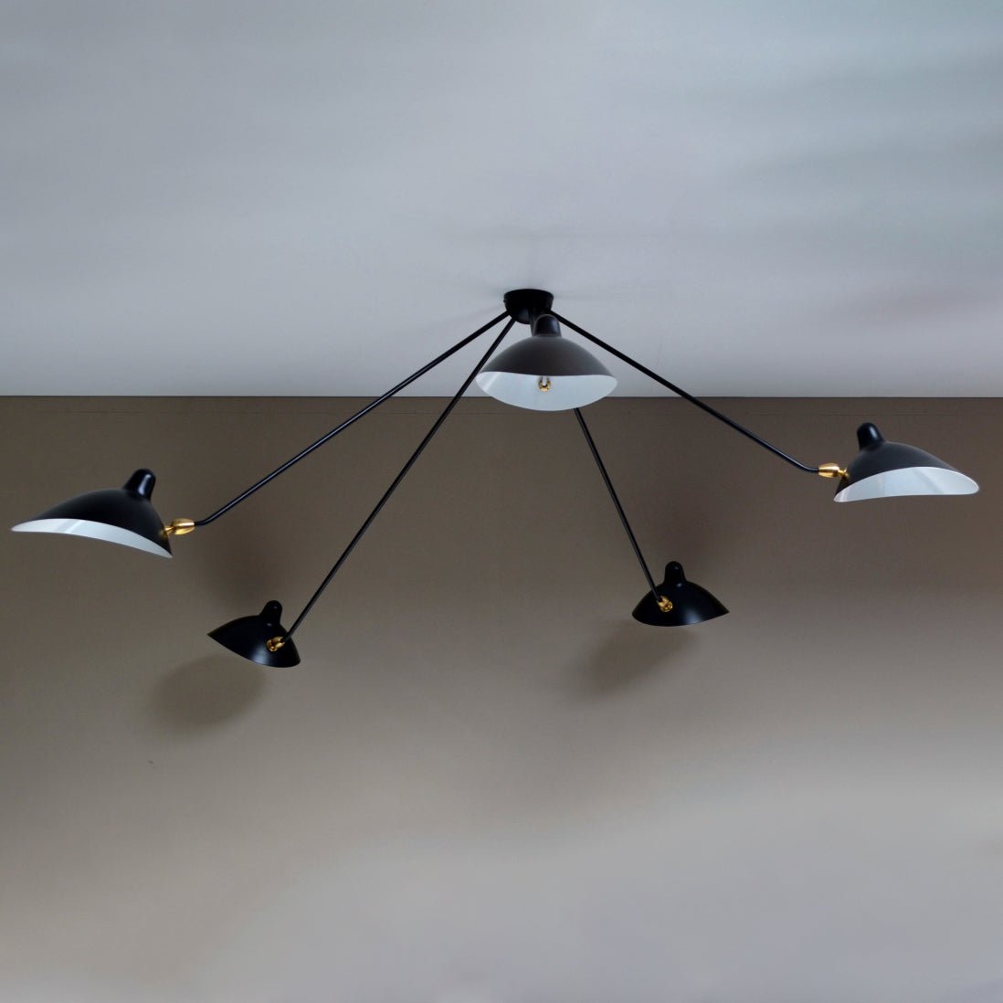 Serge Mouille Ceiling Lamp B