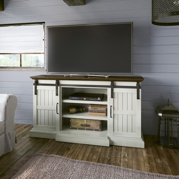 Sliding Barn Door TV Stand for TVs up to 70