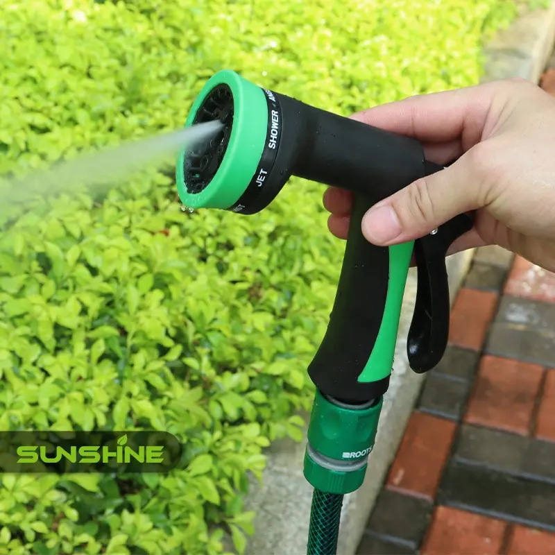 spray gun garden sprayer multi functions spray noozzle ABS water gun 8 functions water gun