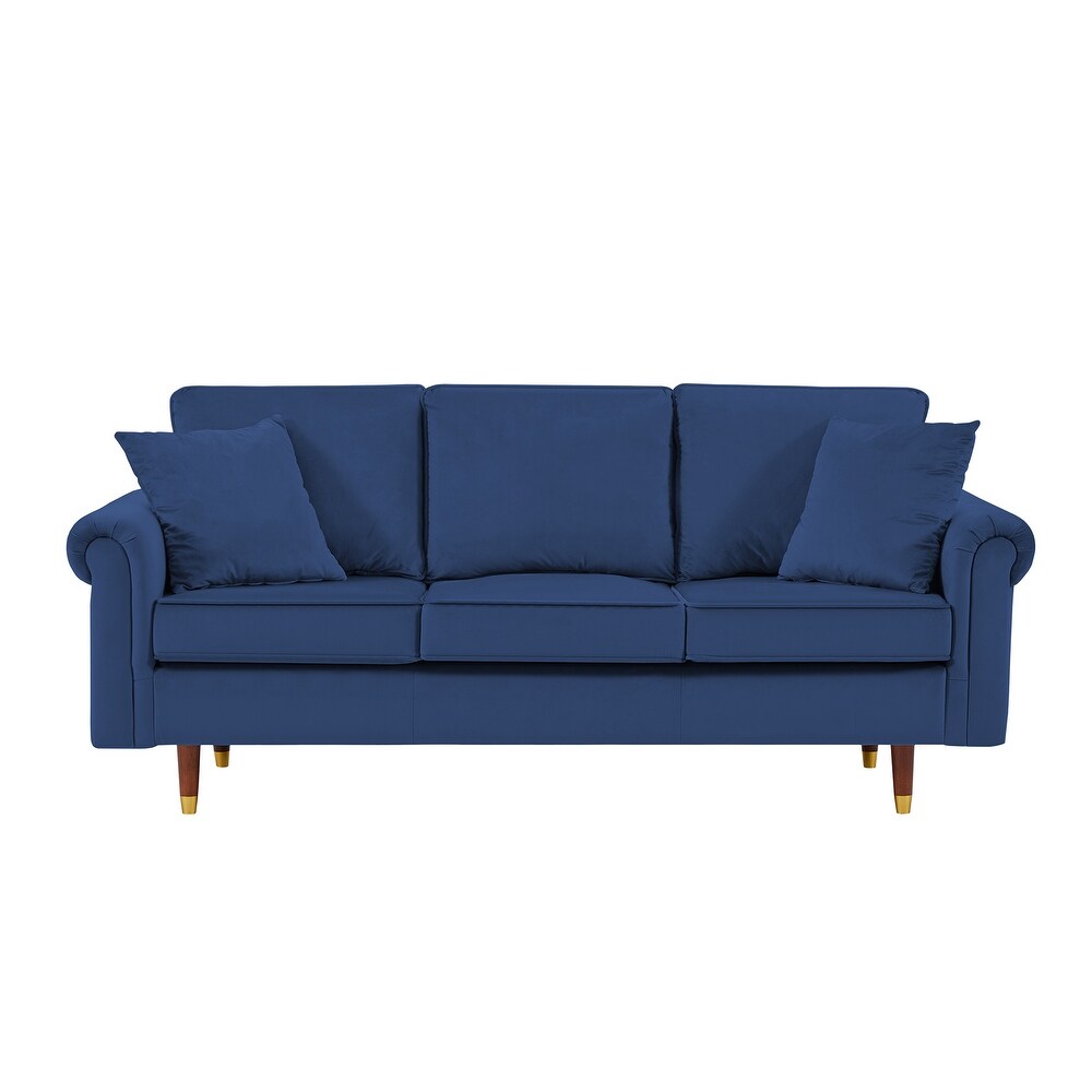 Modern Velvet Sofa Set for Living Room