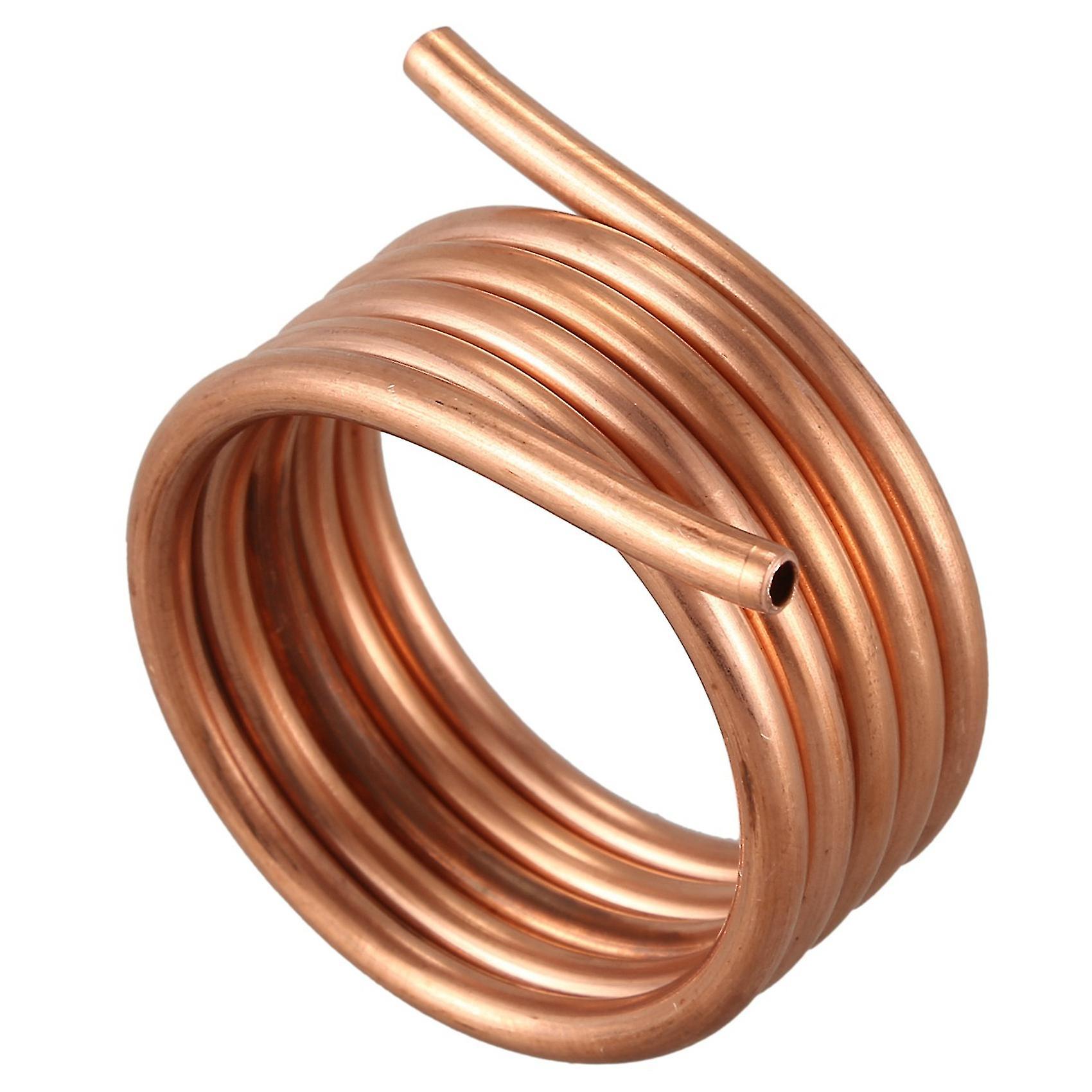 2x Water Cooling Pipes Tube Water Cooled Pure Copper Ring For 775 Brushed Rc Boat Motor