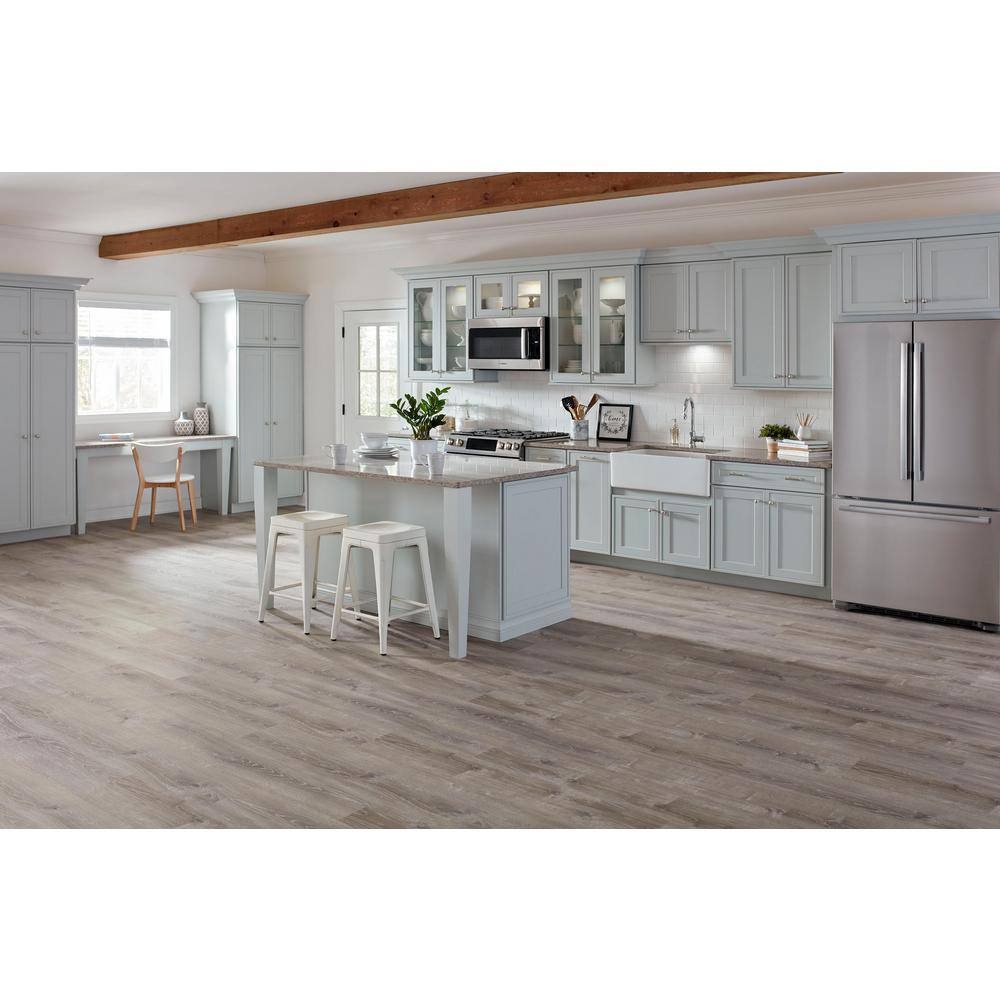 Lifeproof Sterling Oak 6 mil x 8.7 in. W x 48 in. L Click Lock Waterproof Luxury Vinyl Plank Flooring (561.7 sq. ft.pallet) 301966106