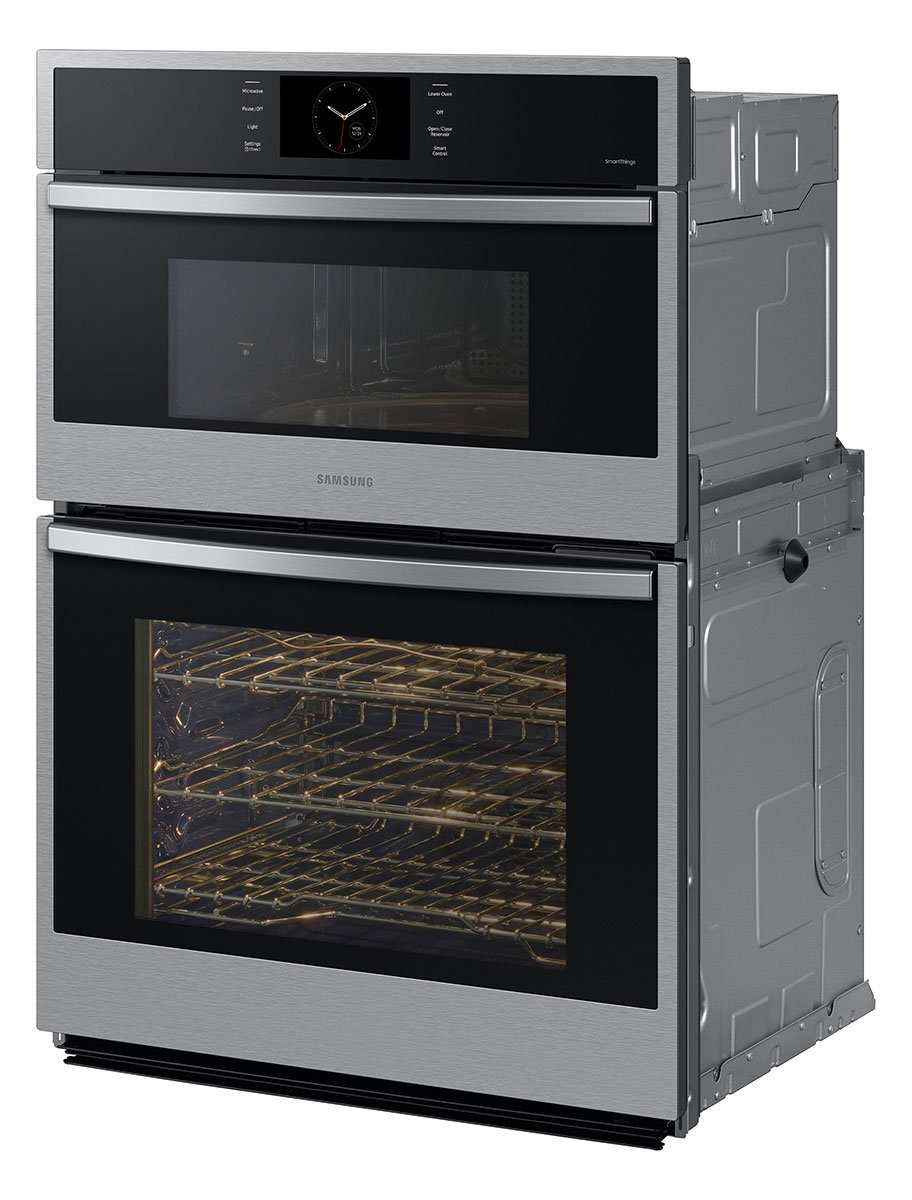  Bespoke 30-Inch Microwave Combination Oven With AI Pro Cooking Camera in Stainless Steel