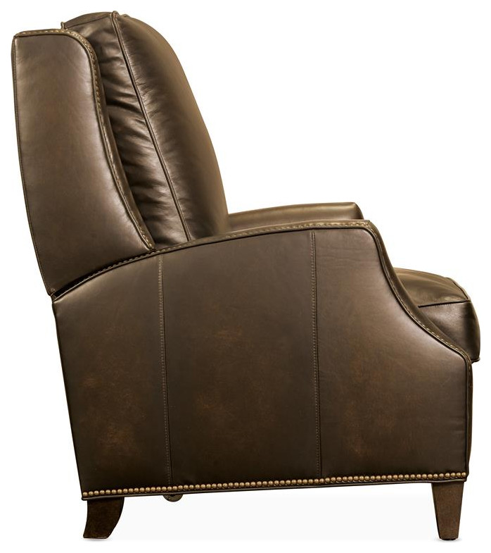 Hooker Furniture Kerley Manual Push Back Recliner   Transitional   Recliner Chairs   by Homesquare  Houzz