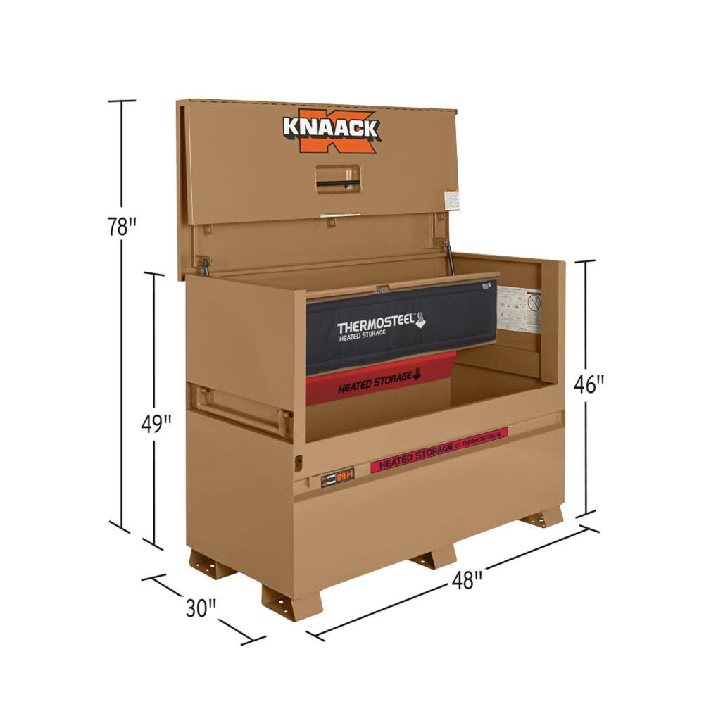 Knaack STORAGEMASTER Piano Box with Thermosteel 89-H from Knaack