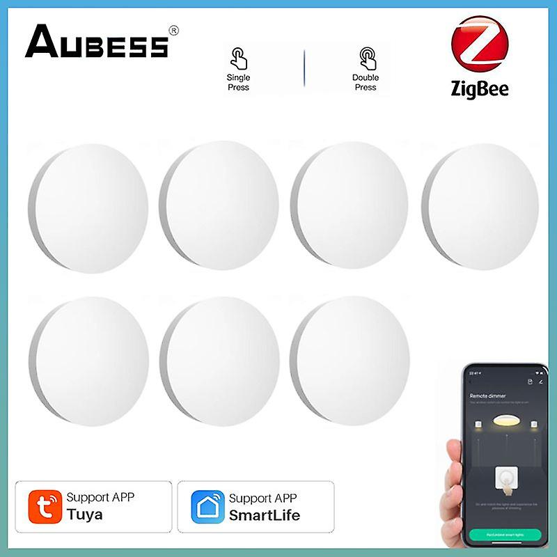 Tuya Zigbee Scene Switch Multi-scene Intelligent Linkage Wireless Smart Button Remote Control