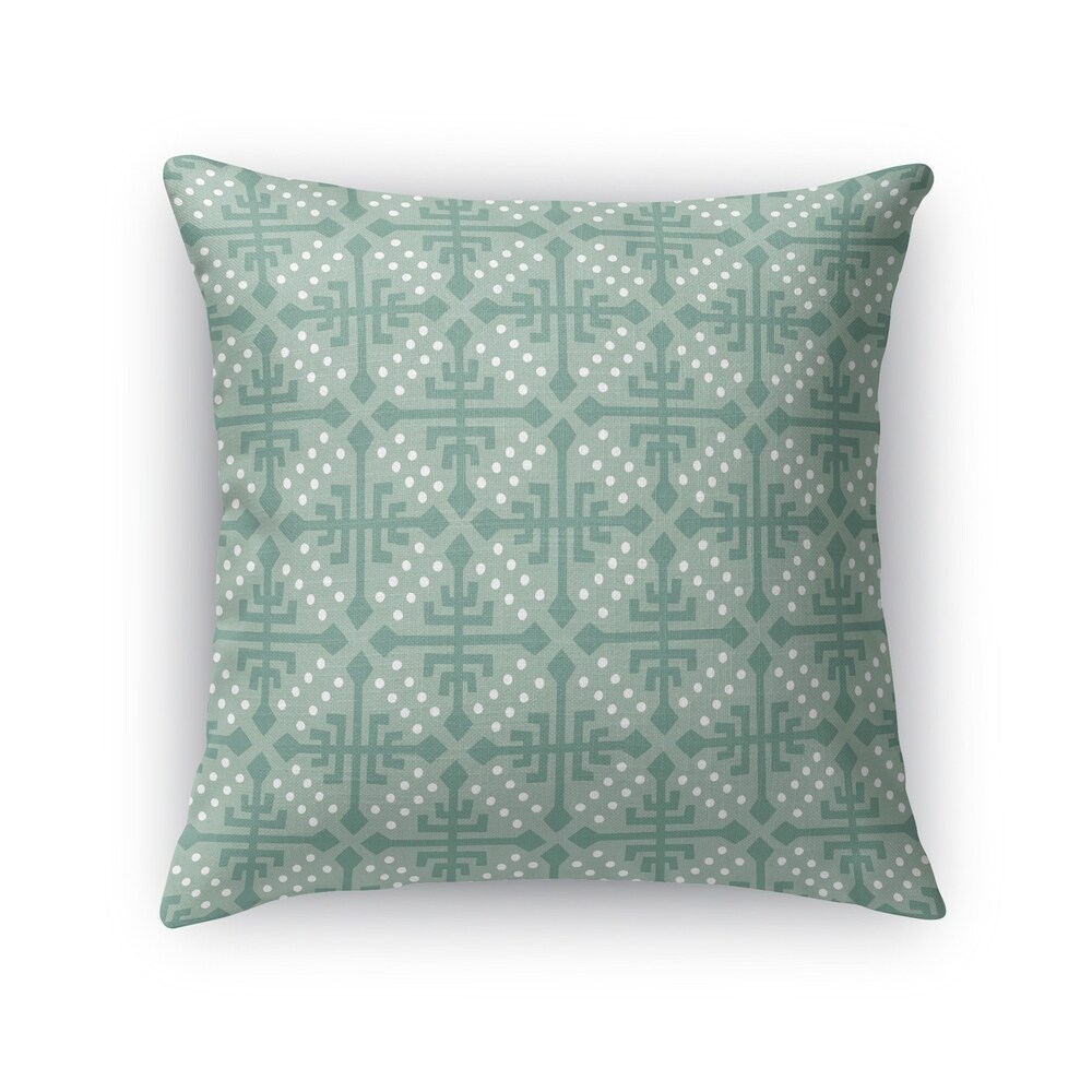 WONDER GREEN Indoor Outdoor Pillow By Kavka Designs