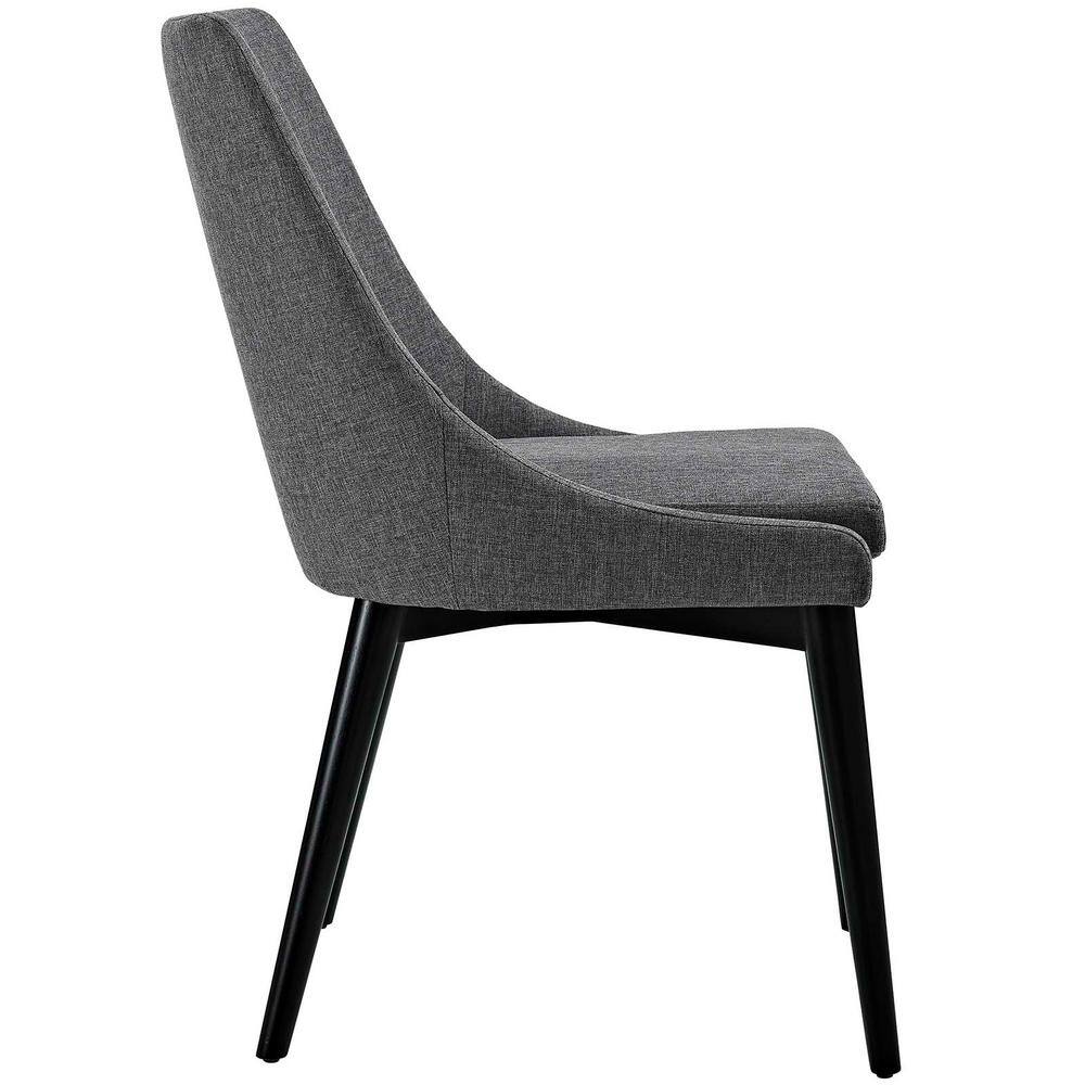 MODWAY Viscount Gray Fabric Dining Chair EEI-2227-GRY