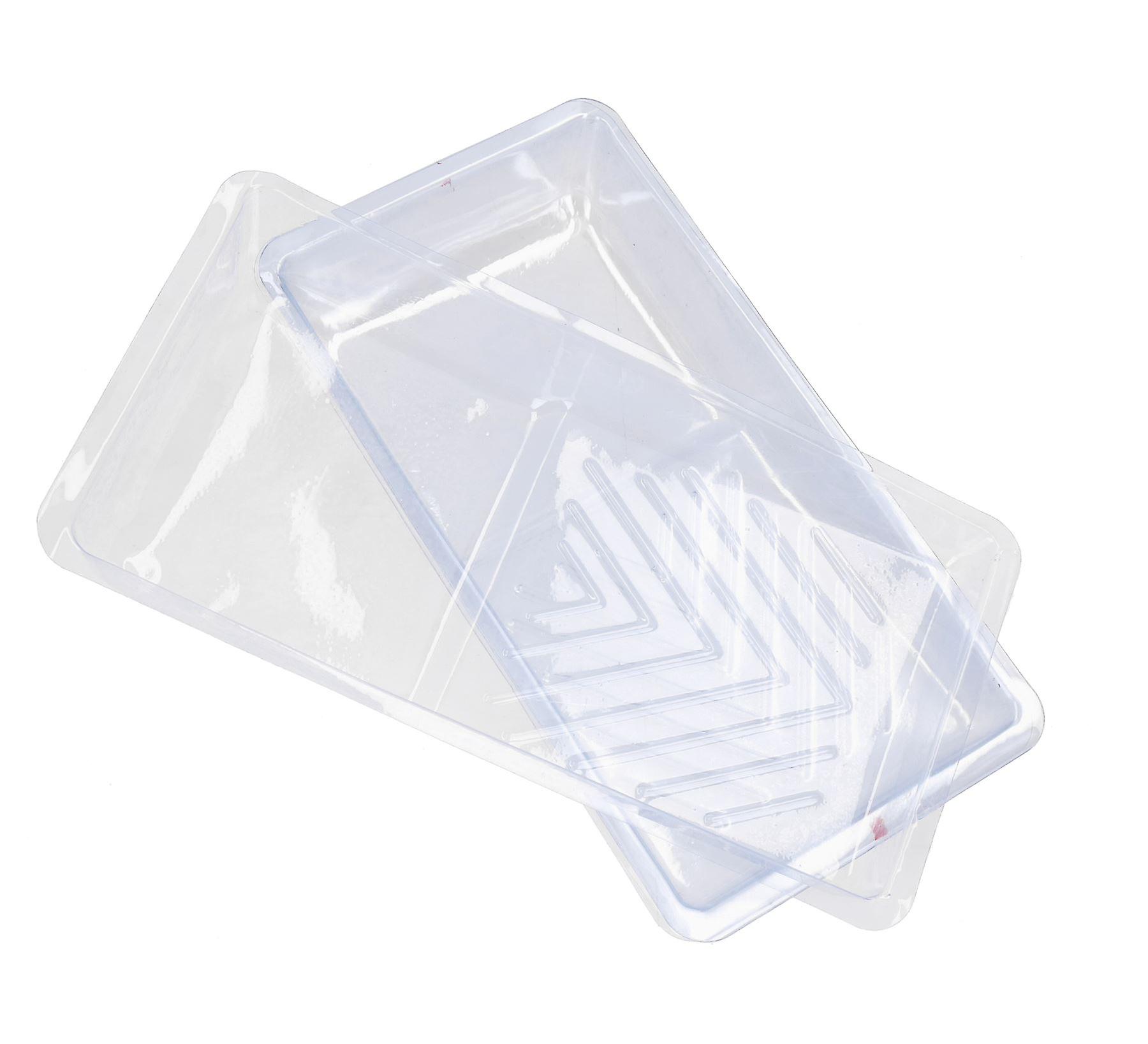 Clear Disposable Roller Tray Liners Liner for 100mm / 4” Roller Trays 20 Pack