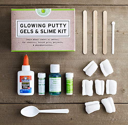 Glowing Putty, Gels, and Slime Kit by Copernicus Toys