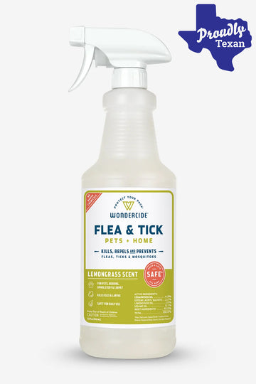 Wondercide Natural Flea Tick Control For Pets Home Cedar and Lemongrass Spray