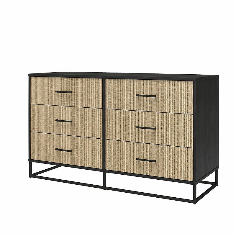 Novogratz Kelly 6-Drawer Dresser