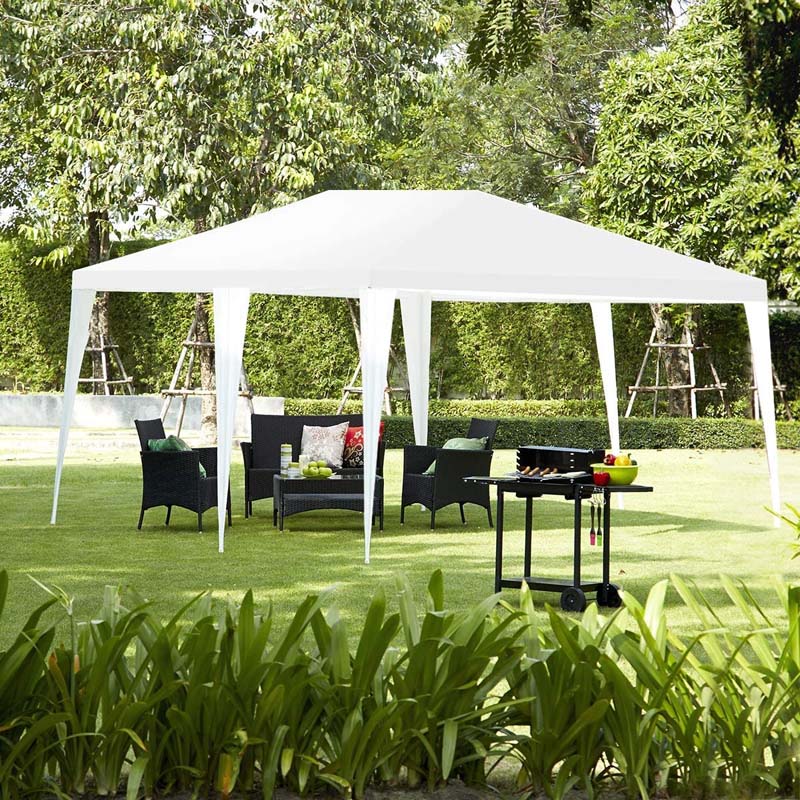 10 x 20 FT Outdoor Gazebo Canopy Tent Party Wedding Event Tent with 6 Removable Sidewalls & Carry Bag