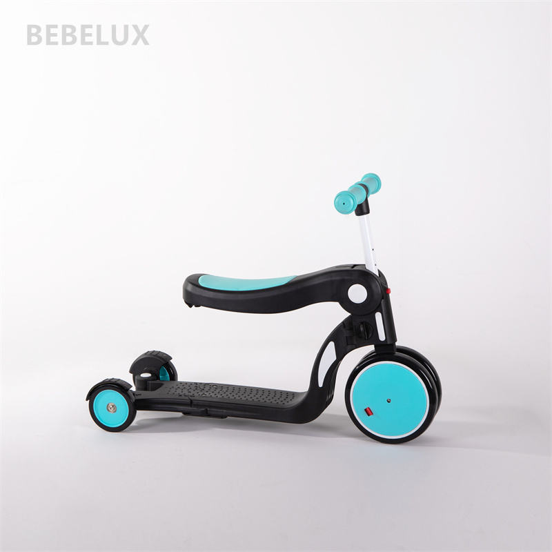 BEBELUX Factory Wholesale Good Quality Price Kids Kick Scooters Multifunctional 5 in 1 Toys Bike Kids' Scooter for boy and girl