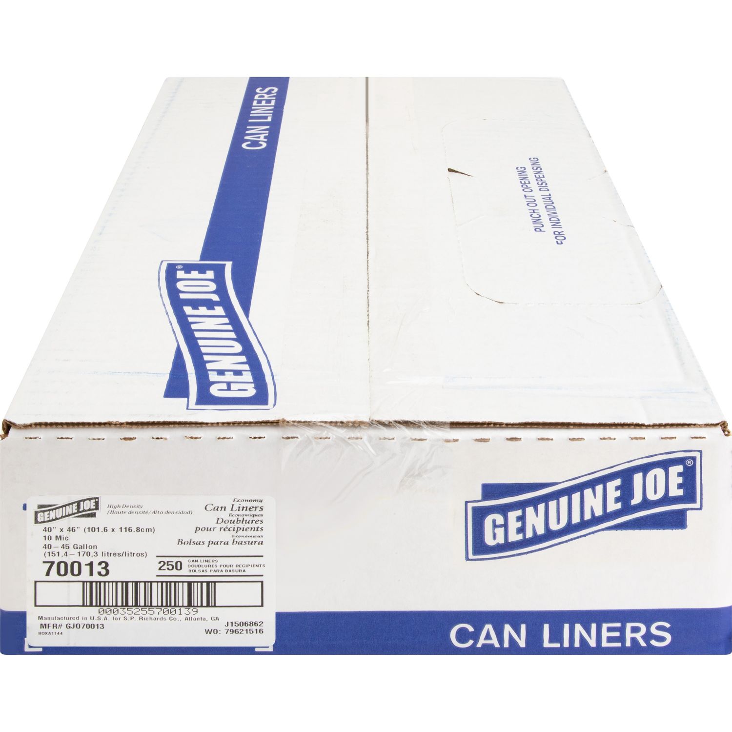 Economy High-Density Can Liners by Genuine Joe GJO70013