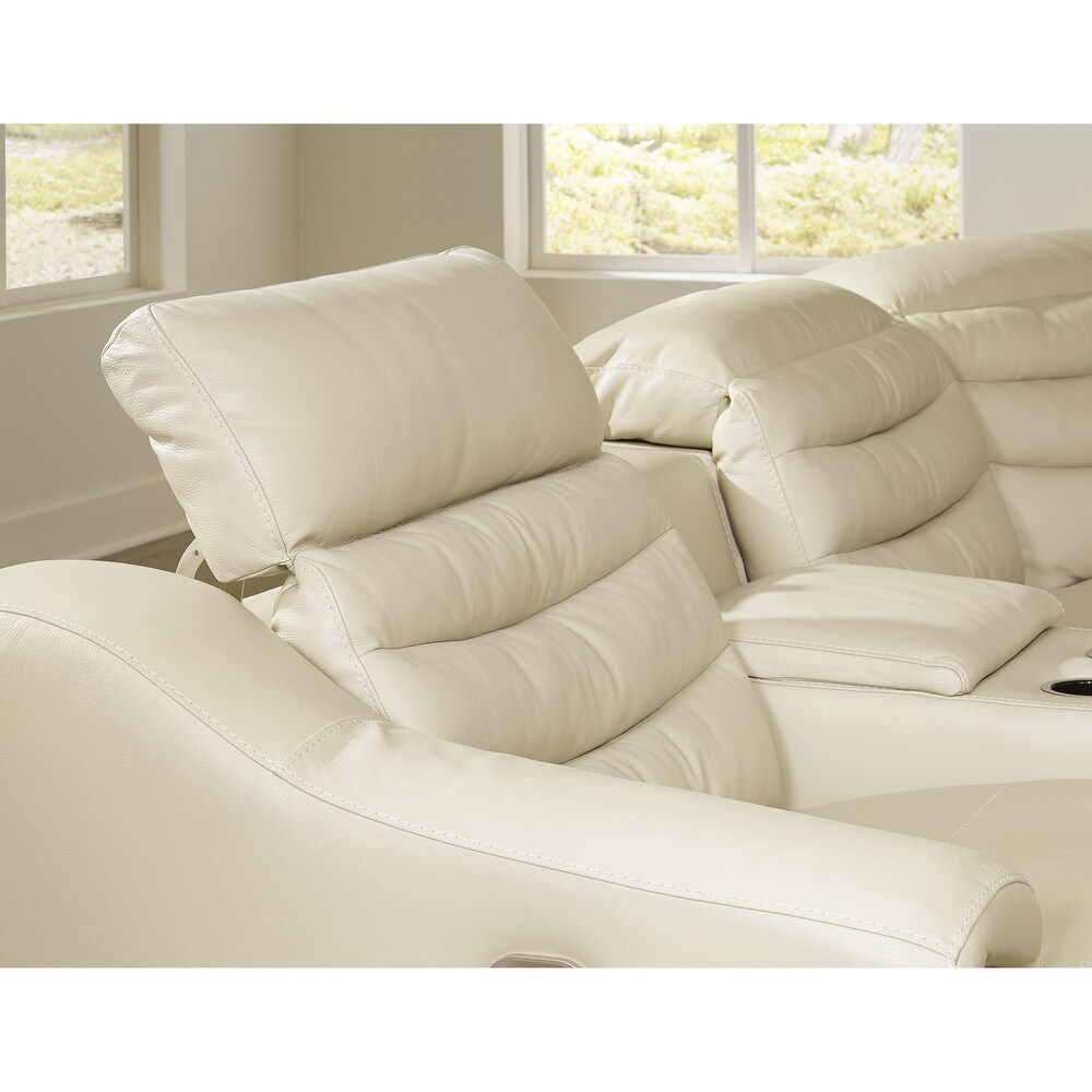 Signature Design by Ashley Center Line 6 Piece Power Reclining Sectional   127\