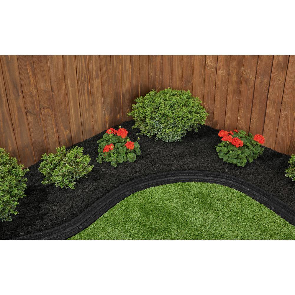 Rubberific 75 cu. ft. Black Shredded Rubber Mulch RM15BK50