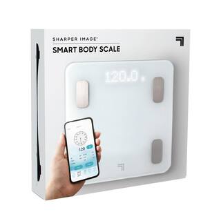 Sharper Image Digital Body Scale LED Bluetooth 1010301