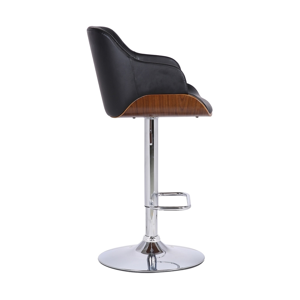 Randy Contemporary Adjustable Barstool