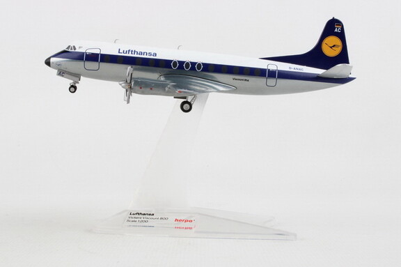 Herpa HE572255 Lufthansa Viscount800 1/200 Reg D A...