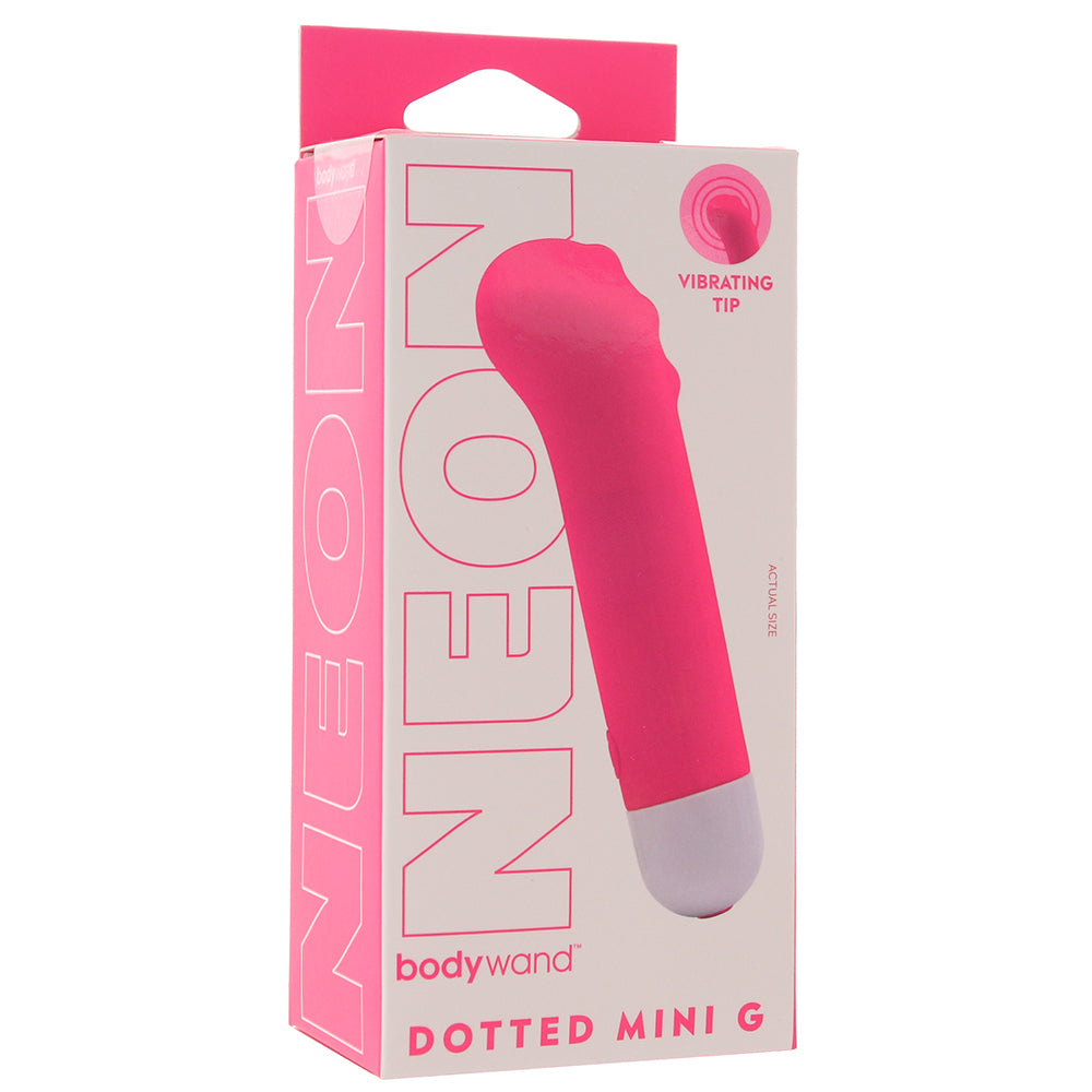 BodyWand Dotted Mini G Vibe in Pink