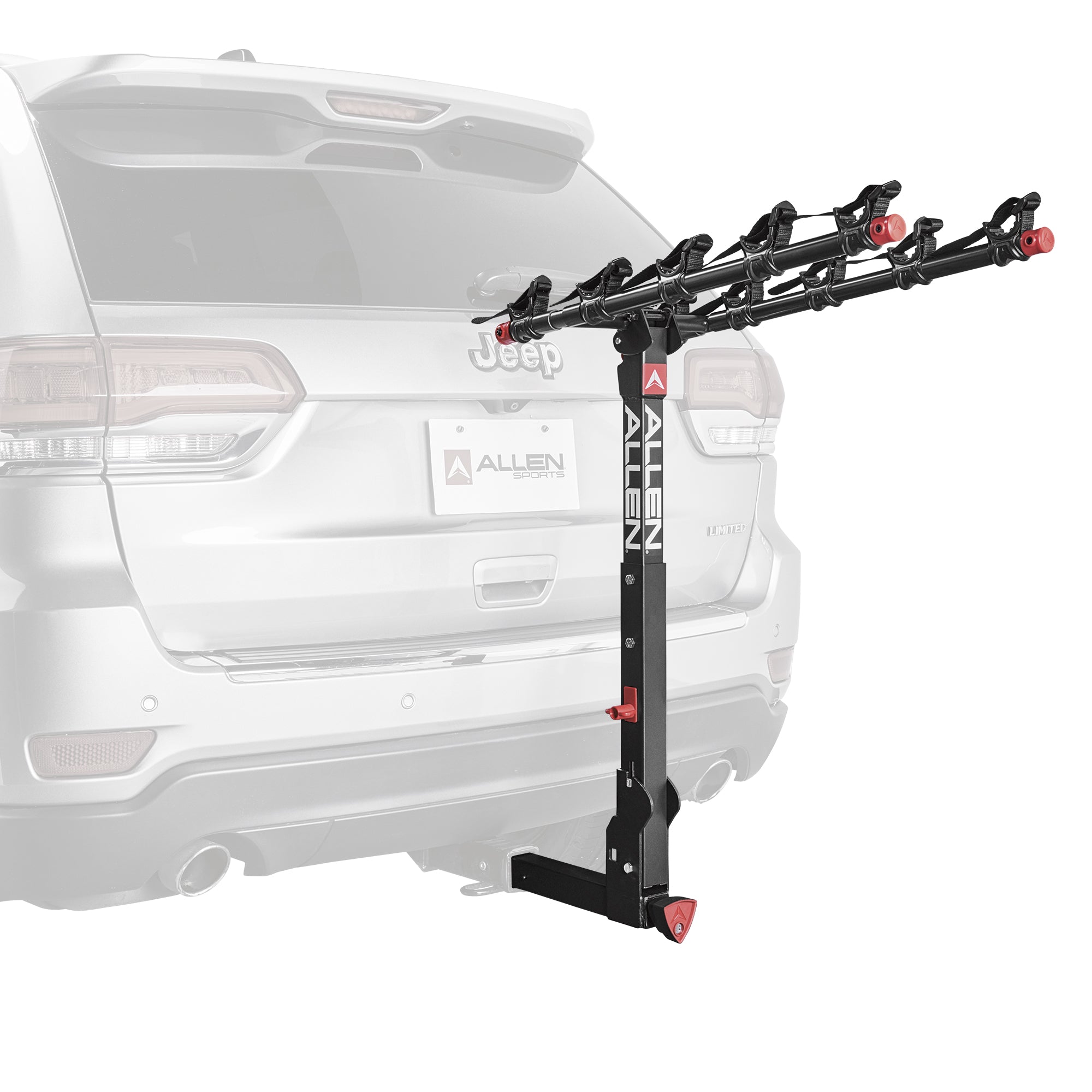 Allen Sports 850QR Deluxe + Locking Quick Release 5-Bike Carrier for 2