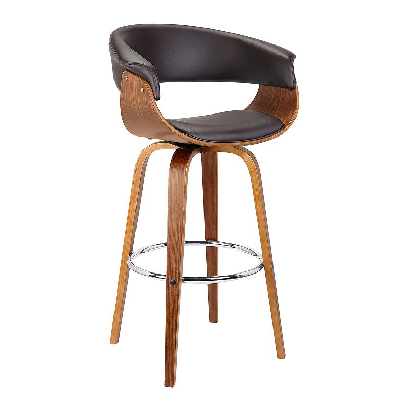 Armen Living Julyssa Swivel Counter Stool