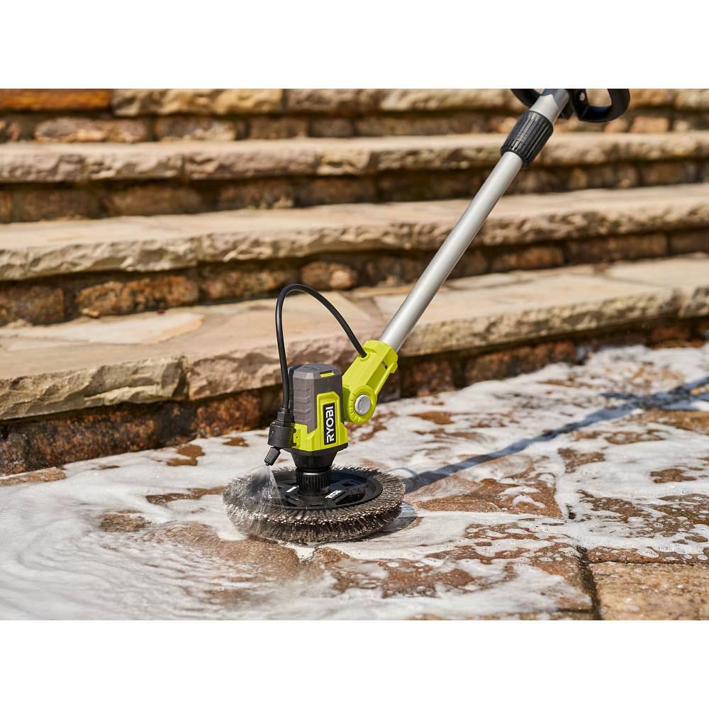 RYOBI 9 in. VORTEX Hard Bristle Brush A95HRB9