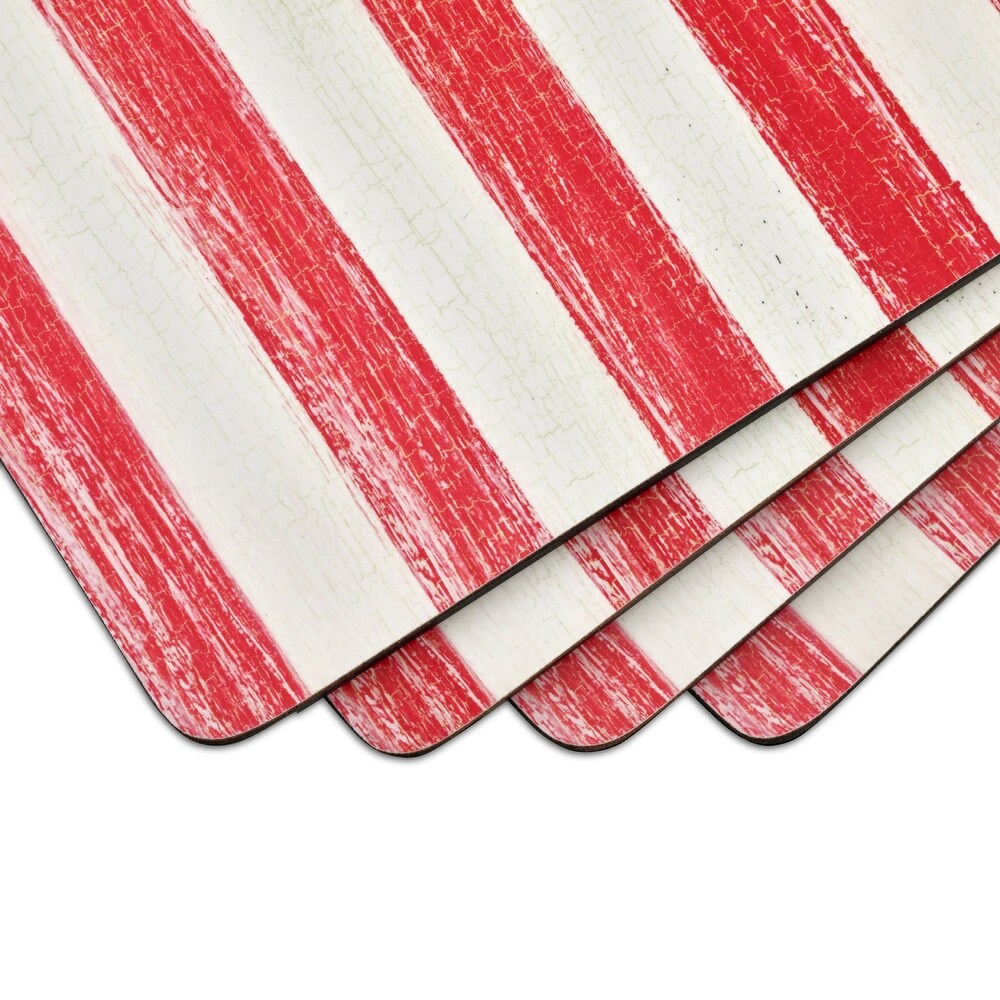 Pimpernel Flag Placemats Set of 4   15.7” x 11.7” each