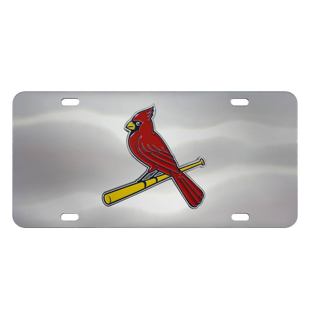 FANMATS MLB 6.25 in. x 12.25 in. St. Louis Cardinals Diecast License Plate 26881