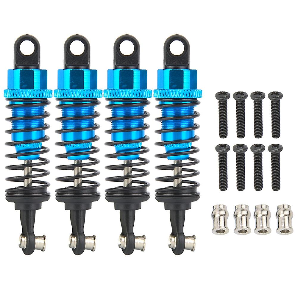 Rc Aluminum Shock Dampers For Wltoys A949 A969 A979 K929 1/18 Model Car (blue)