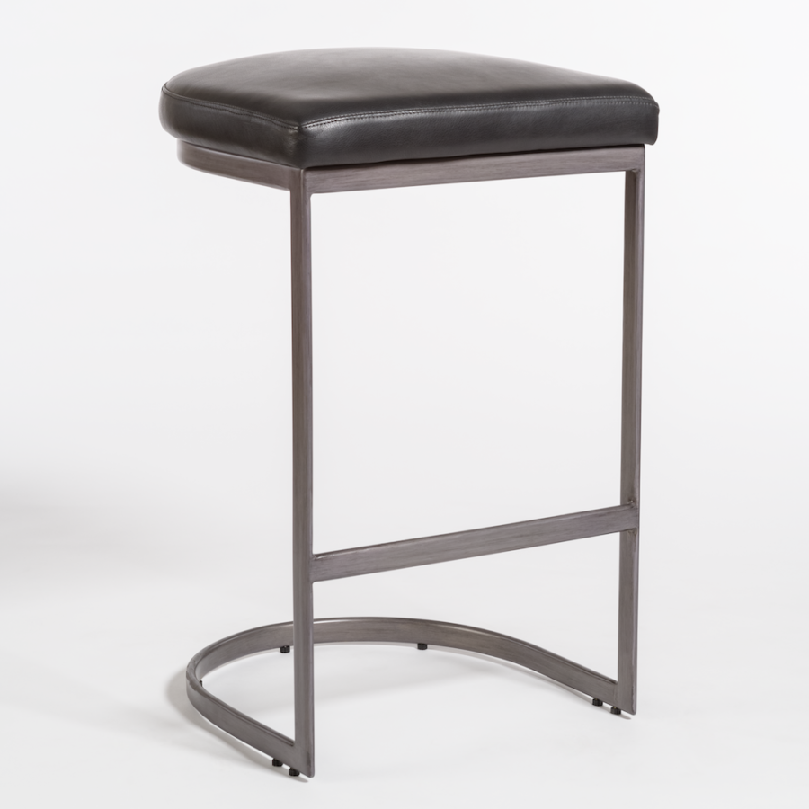 San Rafael Bar Stool in Aged Obsidian