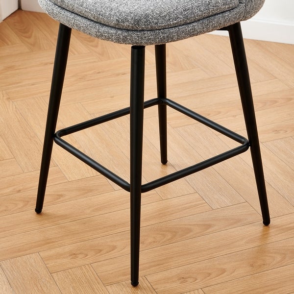 Ariel Counter Height Swivel Barstool Set of 2