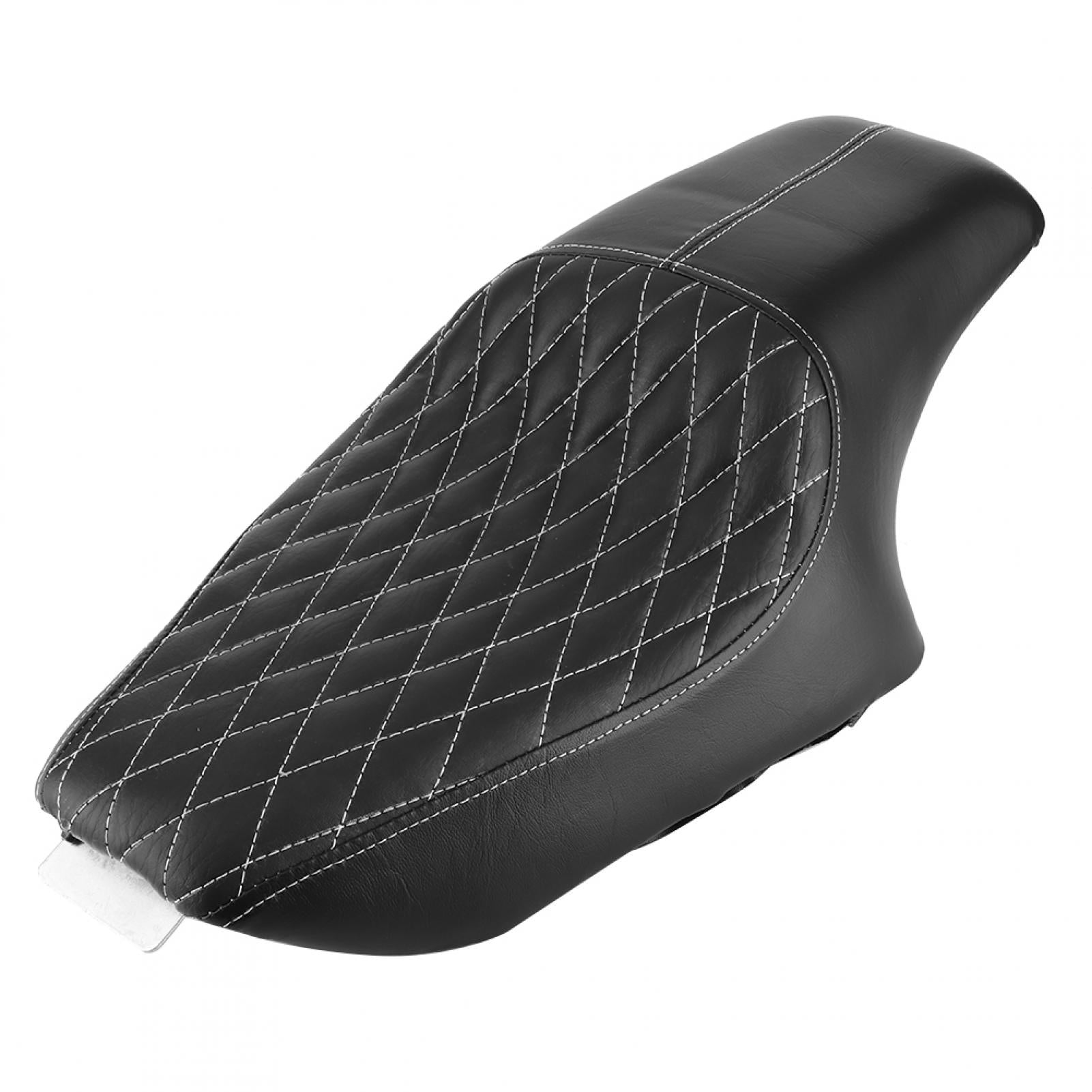 Two-up Seat Cushion Motorcycle Seat Bench Motorcycle Accessory Motorbike Seat Pad Driver Passenger Two Up Seat Cushion Motorcycle Parts Fit For XL Iron 883 1200 48Rhombus