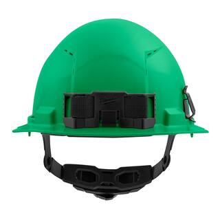 MW BOLT Green Type 1 Class C Front Brim Vented Hard Hat with 6-Point Ratcheting Suspension (10-Pack) 48-73-1226X10