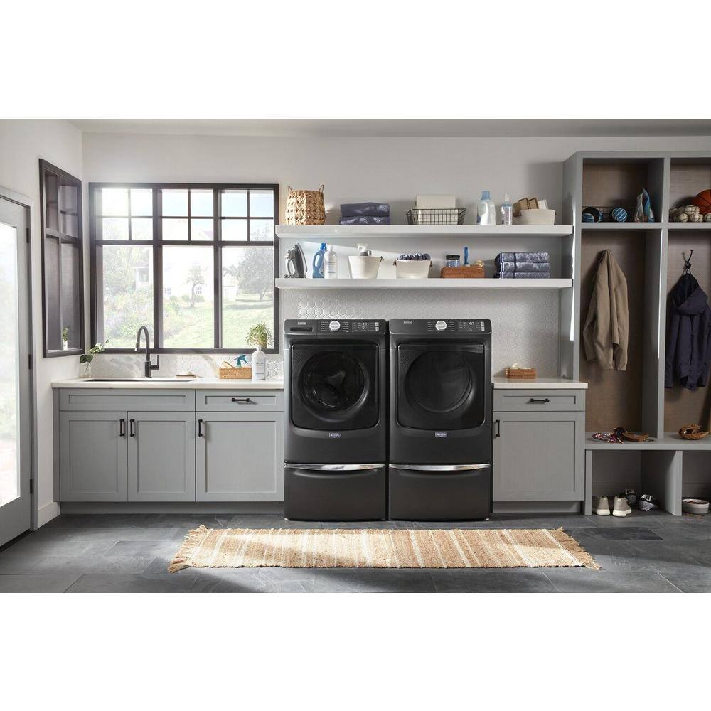 Maytag 7.3 cu. ft. Vented Electric Dryer in Volcano Black MED5630MBK