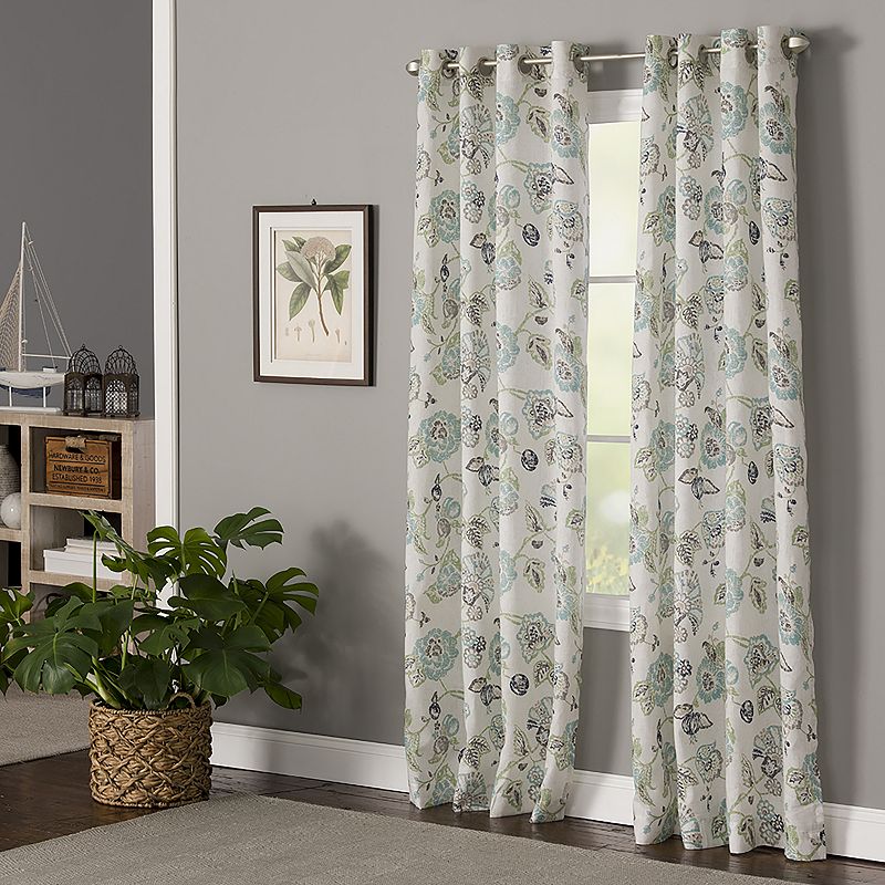 Corona Curtain 1-panel Sabrina Grommet Top Window Curtain