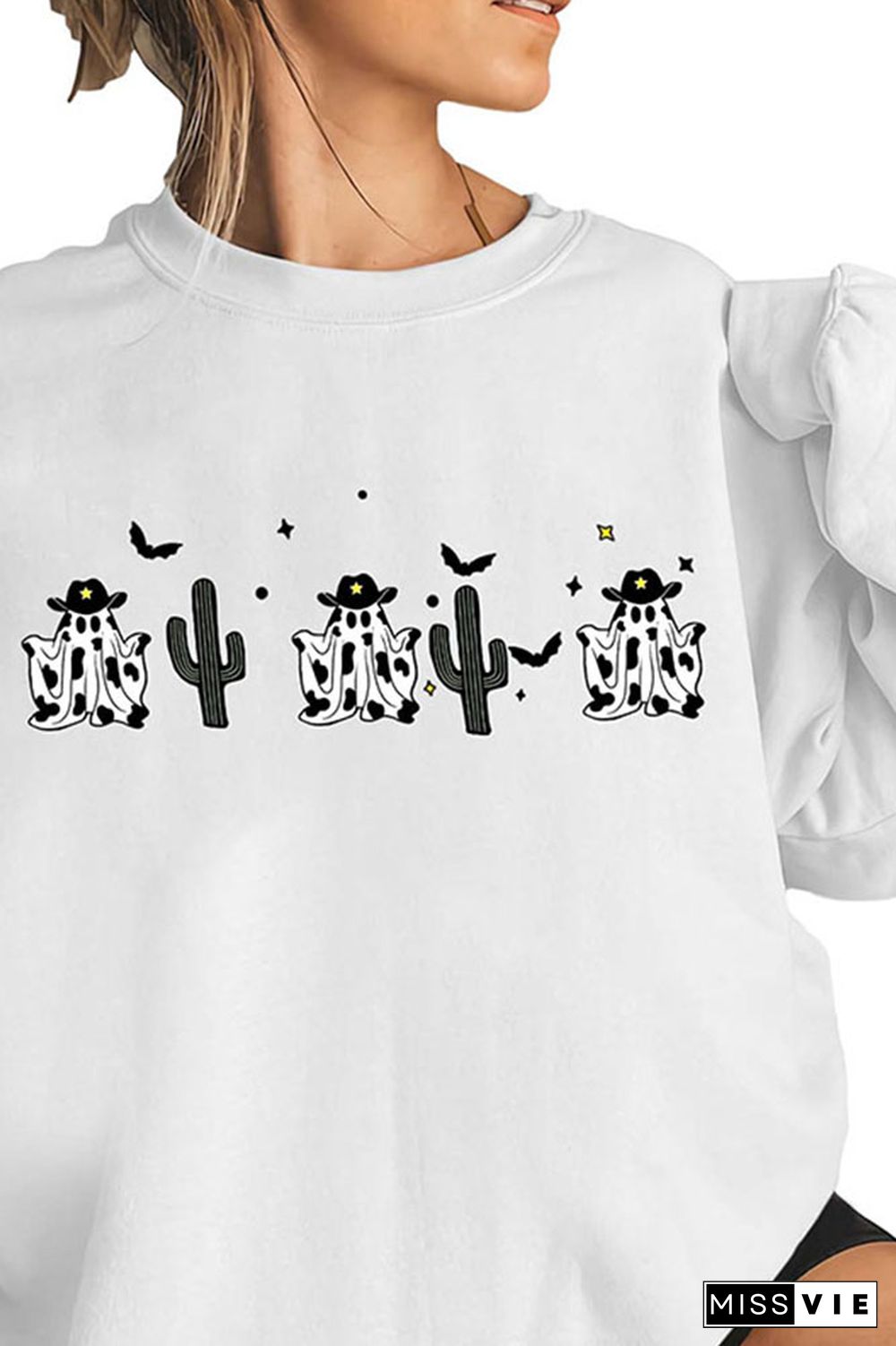 Halloween Cow Sweatshirt Wholesale