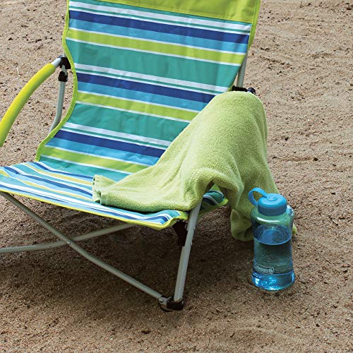 Coleman Camping Chair | Lightweight Utopia Breeze Beach Chair | Outdoor Chair with Low Profile