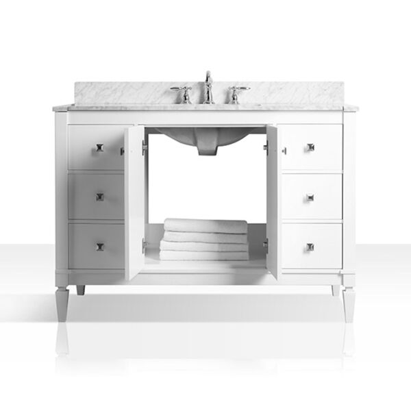 Kayleigh White 48-Inch Vanity Console