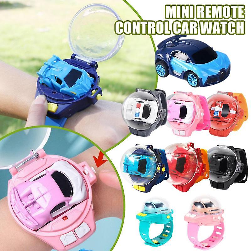 Novelty Mini Watch Control Car Cute Rc Car Kids Game Interactive Toys For Boys Girl Birthday