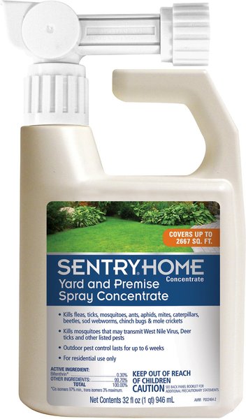 Sentry Outdoor Flea and Tick Concentrate for Dogs and Cats