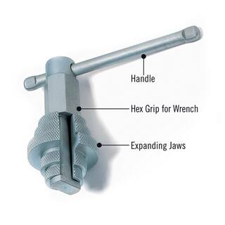 RIDGID 2 in. Internal Wrench for Closet Spuds Bath BasinSink Strainers or InstallExtracting 1 - 2 in. Nipples 31405