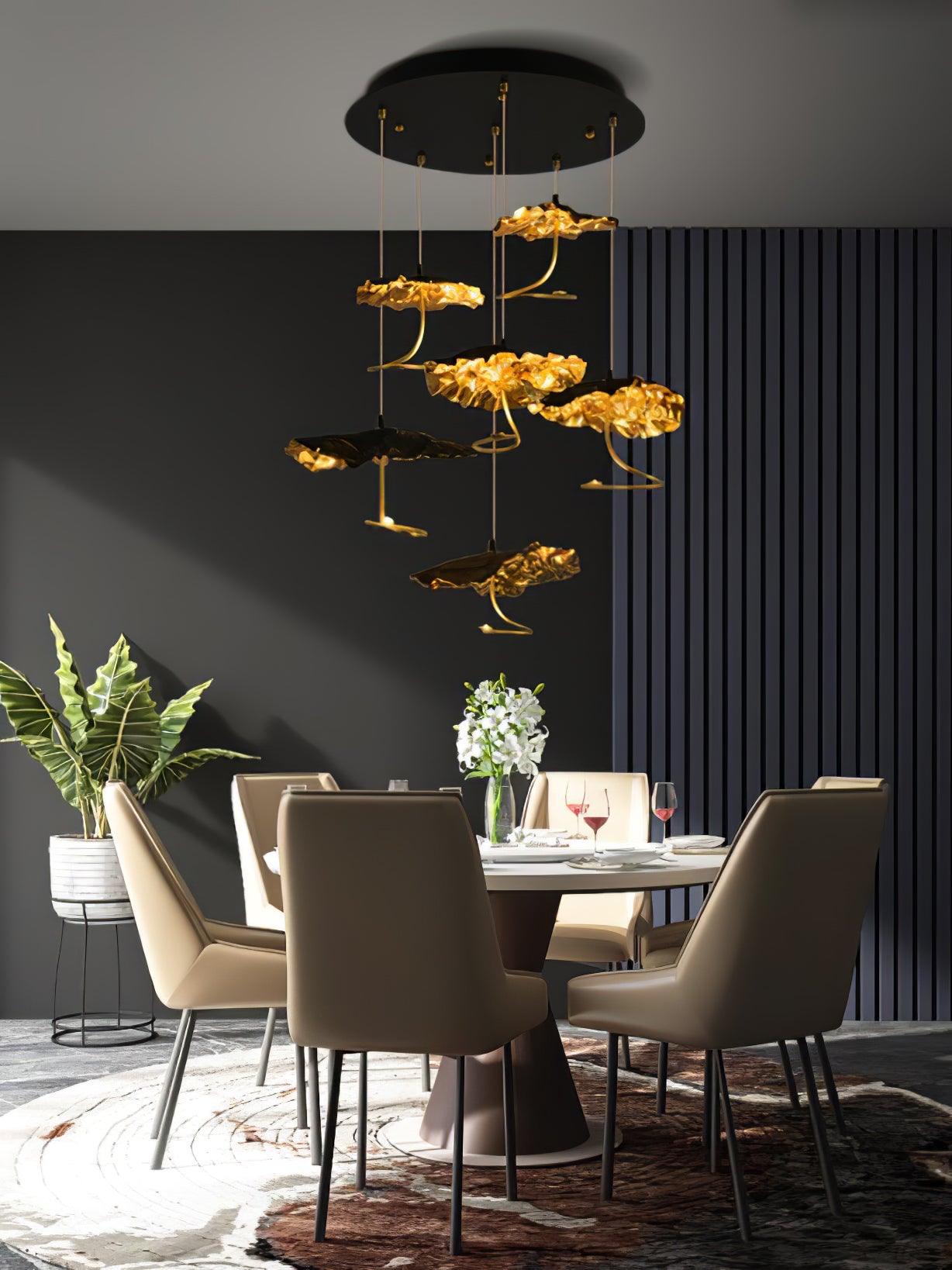 Brass Aviary Constellation Chandelier