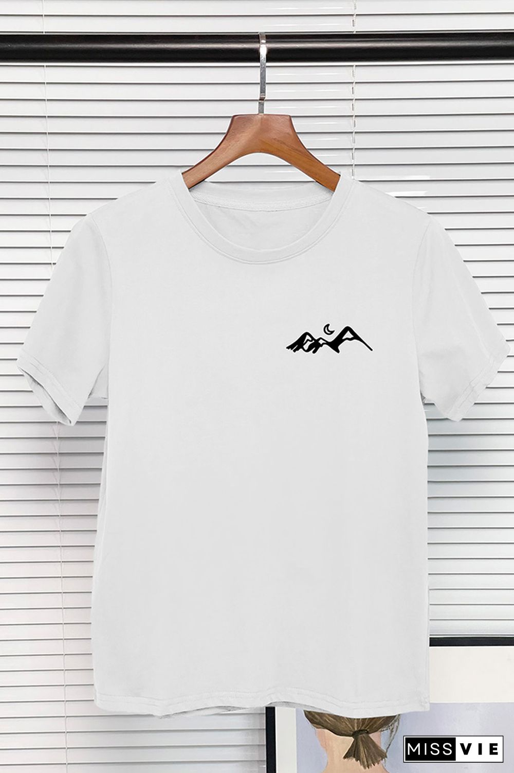 Camping Mountains Graphic Tee