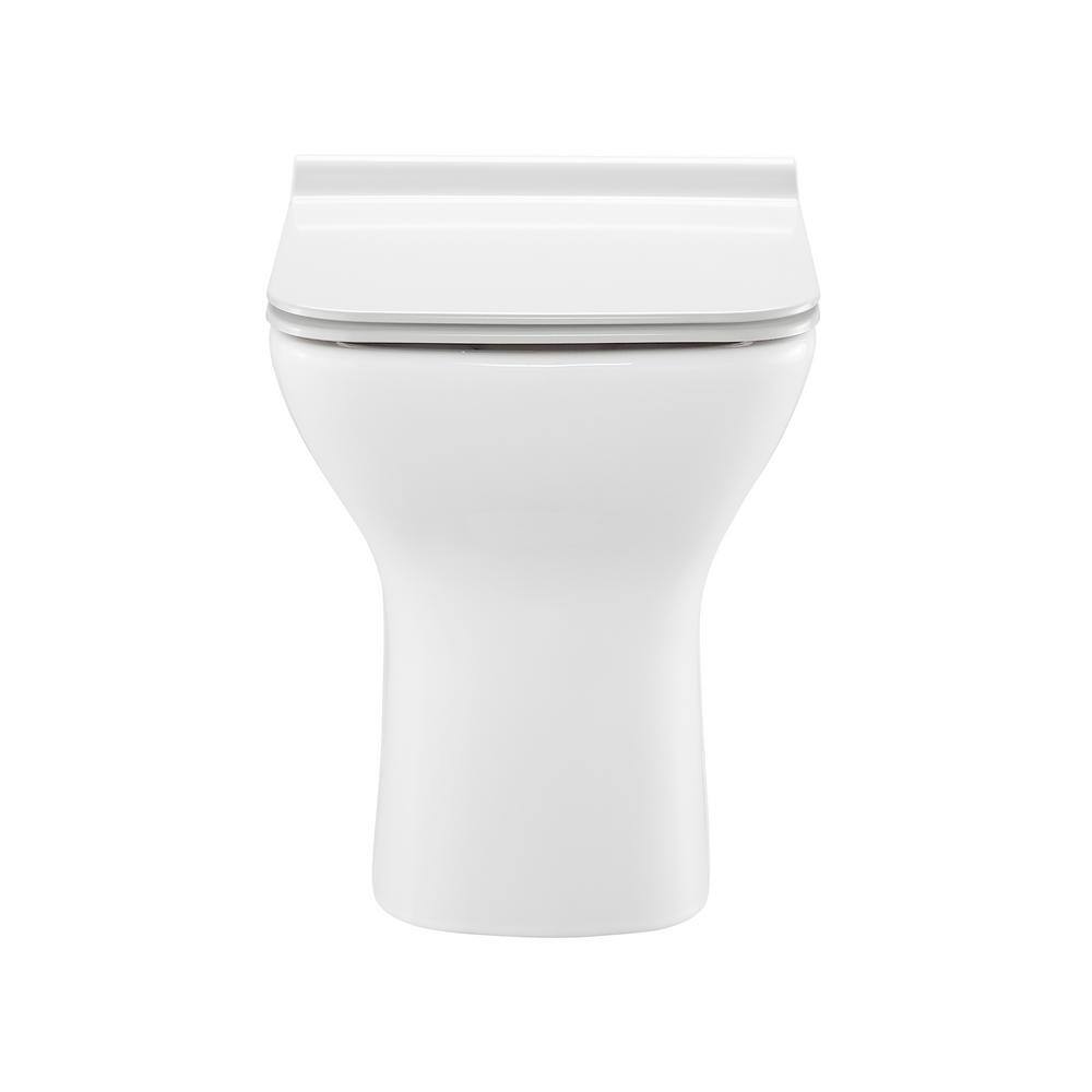 Swiss Madison Carre Back-To-Wall Square Toilet Bowl SM-WT530