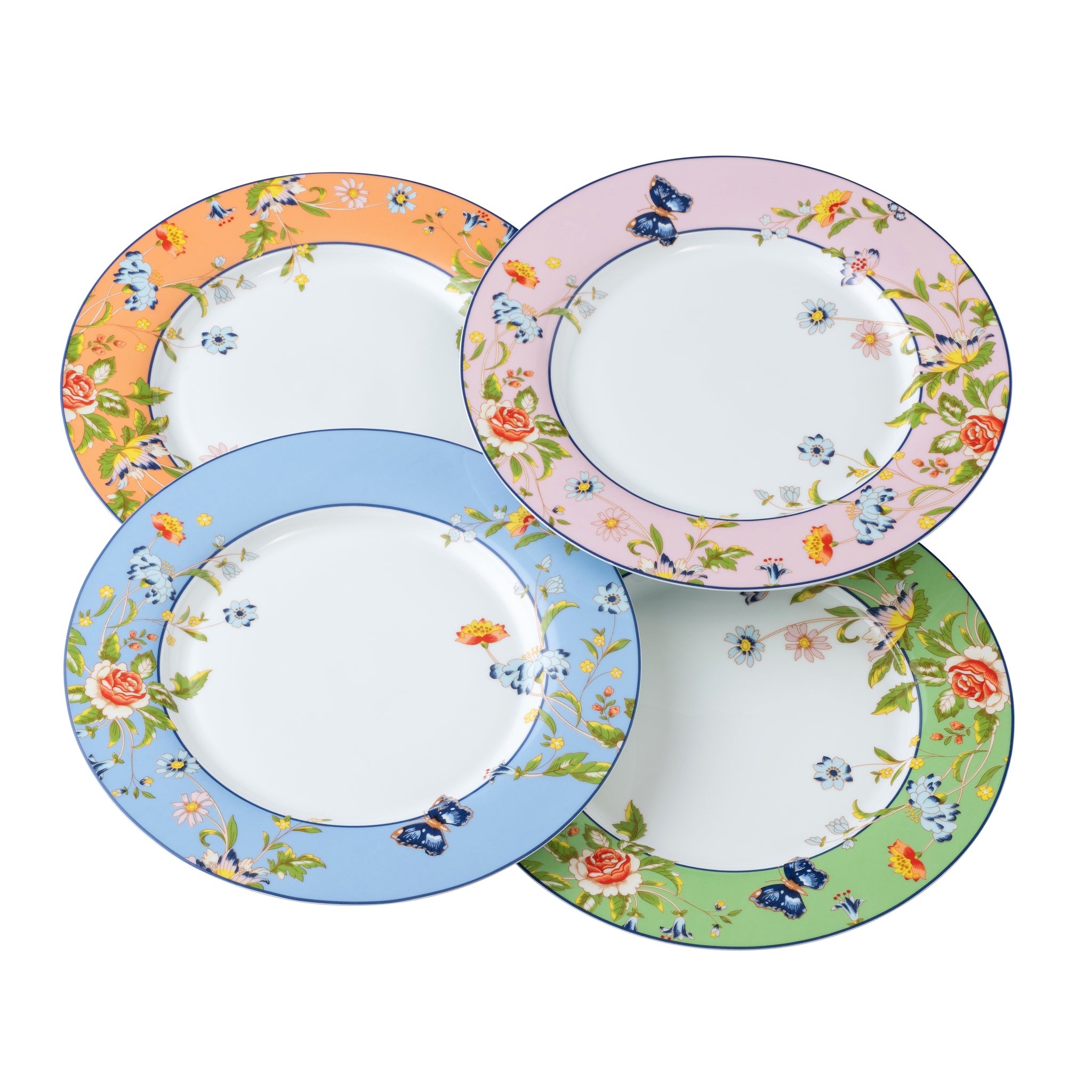 Aynsley Cottage Garden Dinner Plates Set of 4