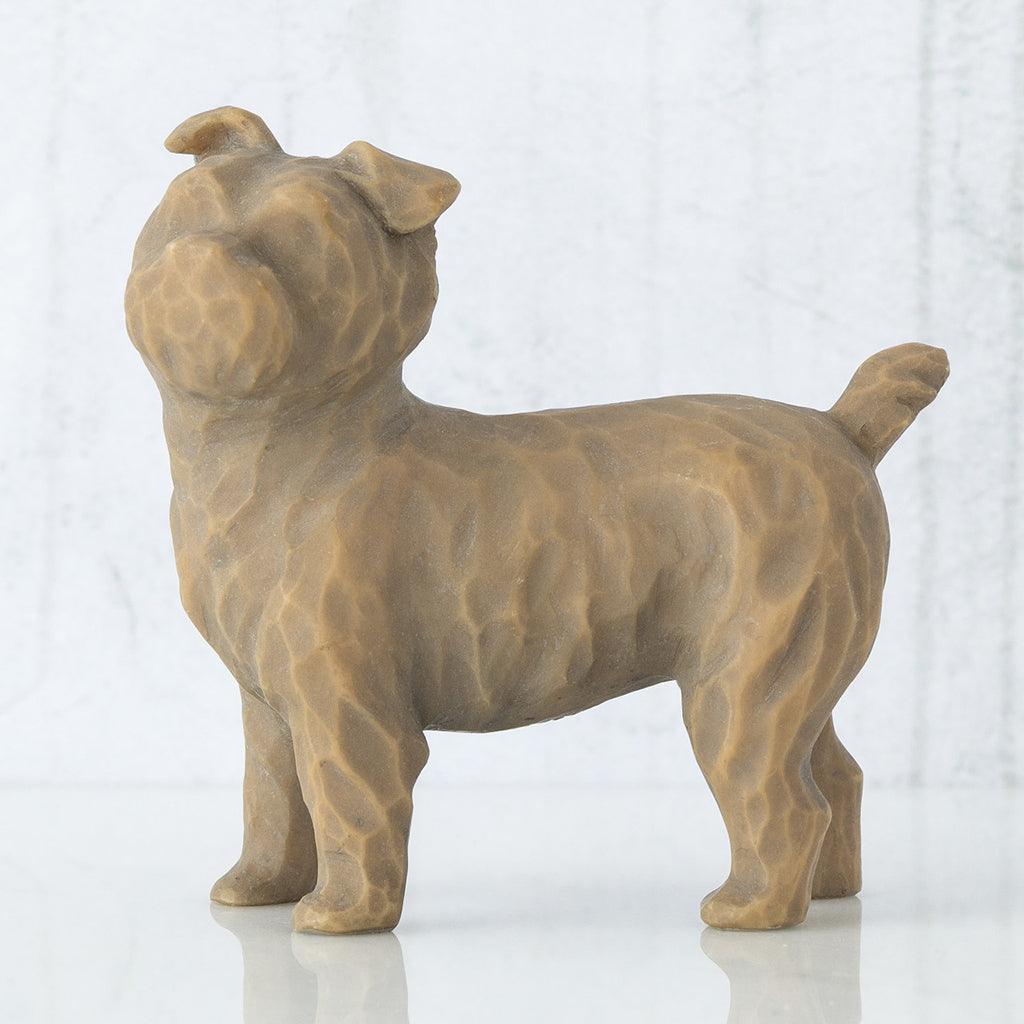 Willow Tree  Love My Dog (Small, Standing Up) Figurine