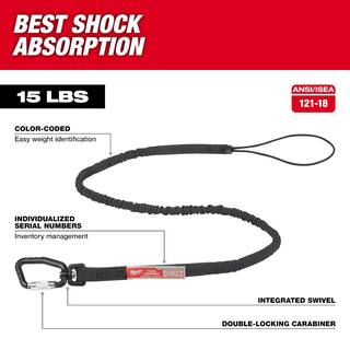 MW 15 lbs. Extended Reach Locking Tool Lanyard 48-22-8816