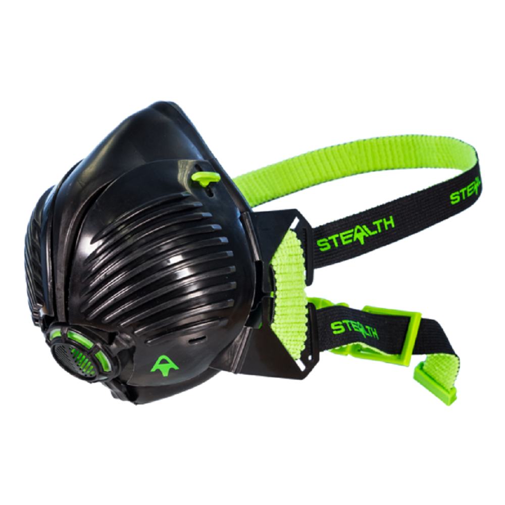 Stealth 100 Respirator w/Filters， S-M ;